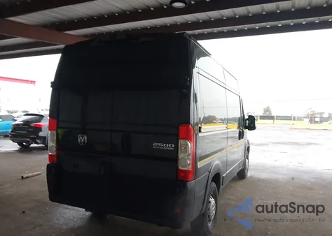 2023 Ram Promaster 2500 High Roof 136 Wb z USA, uszkodzony, nr VIN 3C6LRVCG1PE529524
